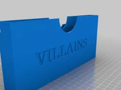 Marvel United - Villain Card and Mission Card Holder Combo