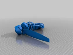 micro scale axial flux wind turbine