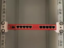 Mikrotik RB2011 10 inch rack holder