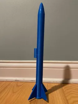 model rocket for estes B and C sized engines