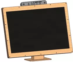 Monitor from Laptop display