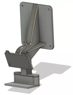 Monitor Mount Plate Adapter for Samsung 32UR59c - VESA 100x100mm