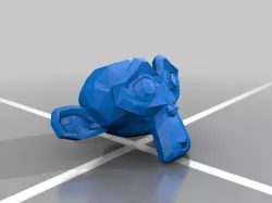 Monkey mesh. (Tell me if I should add Chicken from Fortnite! in comments)