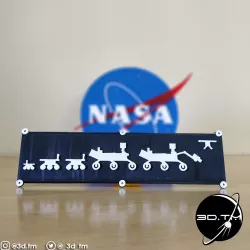 NASA Rover Family Plate