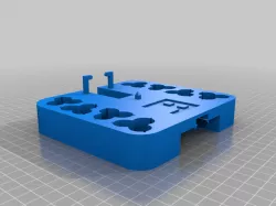Nerf Sledgefire Shell Holder and Sight Attachment 2.0