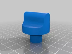 New World cooker hob knob - temporary