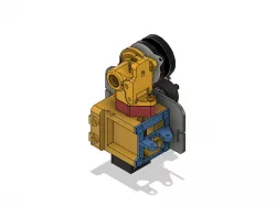 Orbiter CR10 fan mount for Ender3 and Ender5 Mk8 Stock