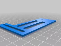 P3 RGB LED Matrix bracket for stand mounted ESP32 PCB by rorosaurus