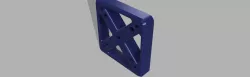 Parametric brushless motor support