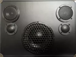 Parts Express Blast Box Subwoofer Grille
