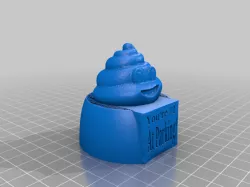 Poop Parking Trophy - Remix Smooth
