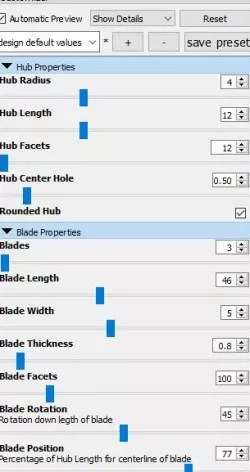 Propeller Maker - Customizer - Model Plane, Model Boat, etc.