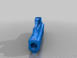 Railed Frame for MacDaddy Airsoft Prop