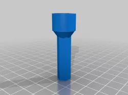 Ranault rim key drill attachment