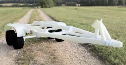 RC Boat Trailer