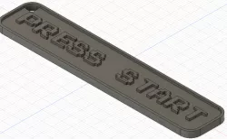 Retro Keychain