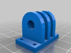 Screw-on gopro mount