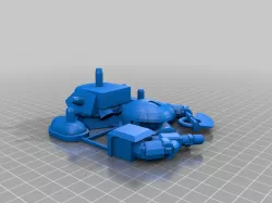 SD Zaku II Moving Mono-Eye Gundam Gunpla 3d Print