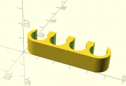 simple cable clip (customizable)