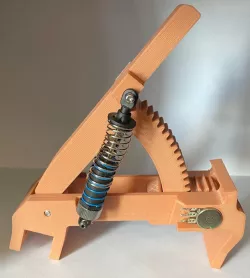 Simple pedal with potentiometer