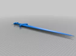 Skyrim Iron Sword less boxy
