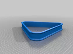 Snooker 15 balls triangle (for ⌀52.4mm) for 300mm hotbed printers