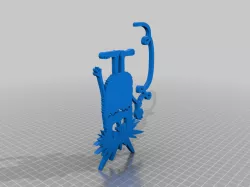Socket sticker 3D