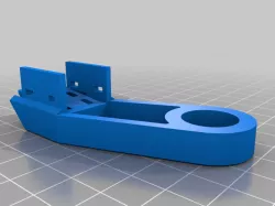 Solid Bed mount - Cable chain compatible
