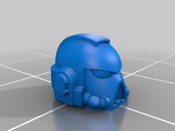 Space Marine helmets for basing (WITH UPDATES)