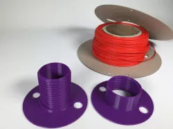 Spool saver - emergency solution for broken cardboard spools!