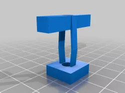 T-bolt for bathroom sink