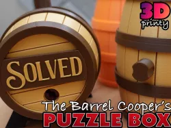 The Barrel Cooper's Puzzle Box (Difficult!)
