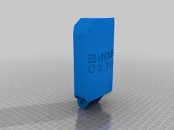 The Micro Scope Embossed Leg