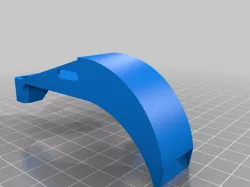 thickened part cooling fan holder