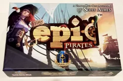 Tiny Epic Pirates Deluxe + Curse of Amdiak + Skull Dice Insert