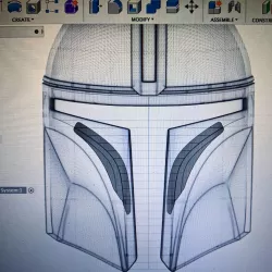 Visor Mount for Rob Pauza's Mandalorian Helmet V2