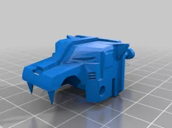 Voltron Lion Head Upscaled