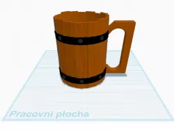 Wooden Tankard