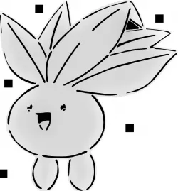043 Oddish stencil