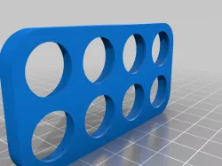 18650 2 row holders 2x1 2x2 2x3 2x4 2x5