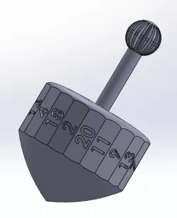 20 Sided Teetotum