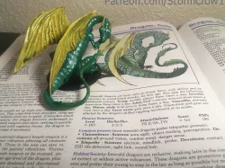 2nd ed AD&D Emerald Dragon