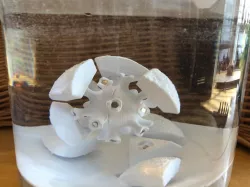 3D Printed COVID19 Vaccine – A Kinetic Sculpture