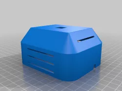 3d printed sound reactive lamp by ramaraofx