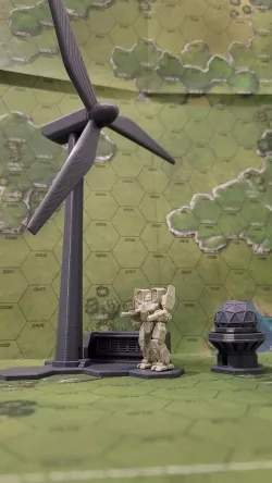 6mm Wind Turbine - Hexed and Hexless