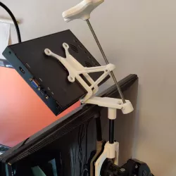 Adjustable VESA mount for small monitor