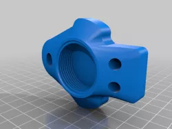 Airsoft MP5 to M4 Buffer Tube Adapter