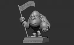 APE OF LIBERTY 3D MODEL (PARTS)