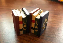 Book Earrings and Book Box