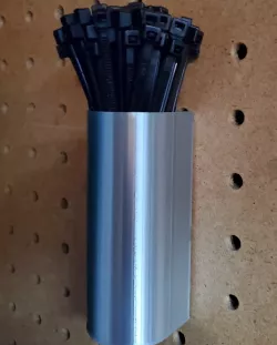 Cable Tie Pegboard Holder